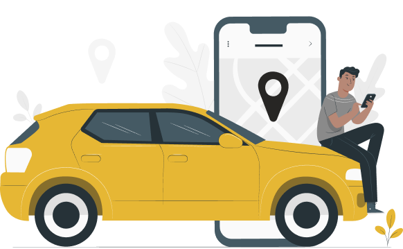 City Driver Illustration